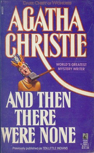 And Then There Were None by Agatha Christie front cover