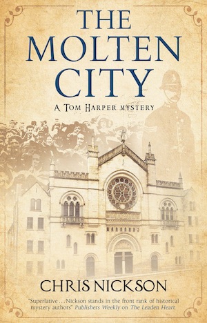 The Molten City by Chris Nickson, Leeds historical crime fiction