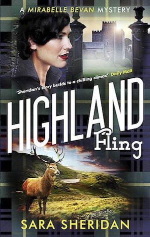 Highland Fling by Sara Sheridan front cover