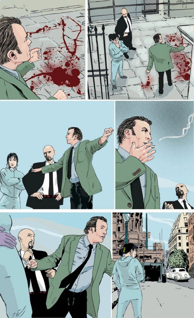 Harker crime graphic novel