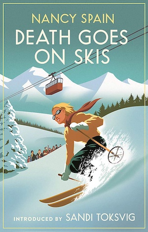 Death Goes on Skis by Nancy Spain murder mystery 