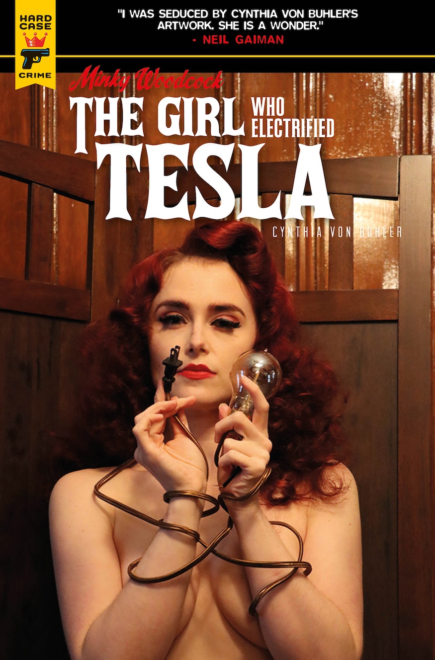 Minky Woodcock: The Girl Who Electrified Tesla photographic cover