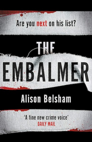 The Embalmer by Alison Belsham front cover