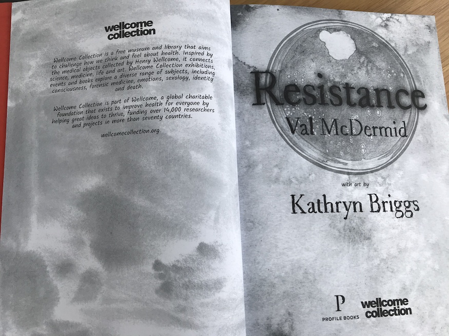 Resistance by Val McDermid and Kathryn Briggs graphic novel