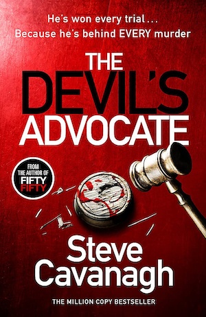 The Devil's Advocate by Steve Cavanagh front cover