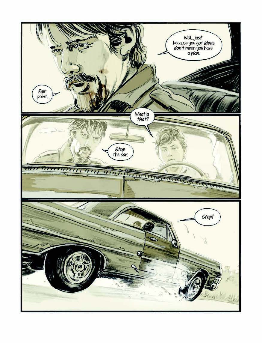 Meadowlark crime graphic novel