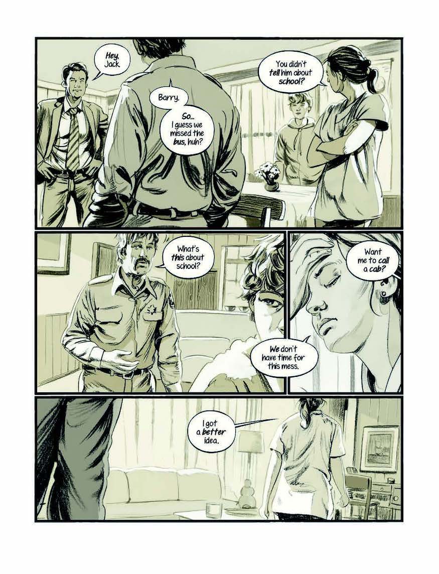 Meadowlark crime graphic novel