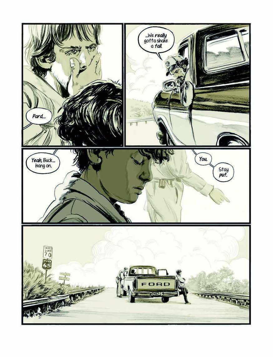 Meadowlark crime graphic novel