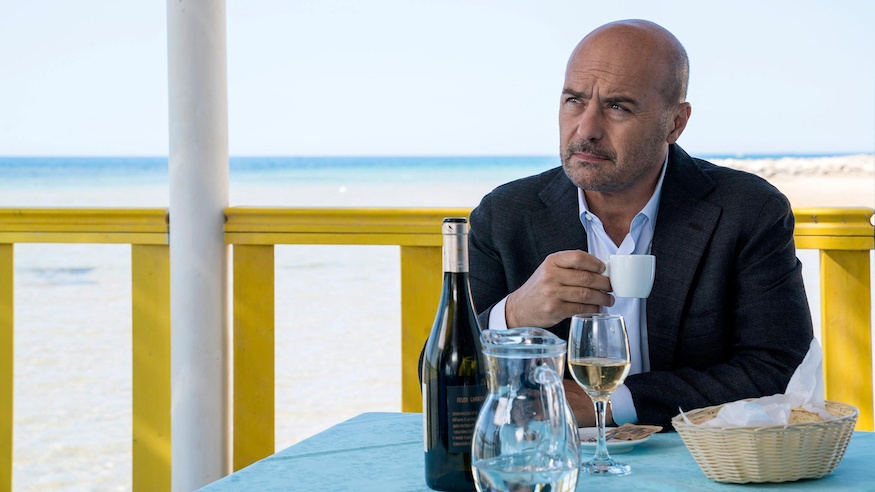 Inspector Montalbano played by Luca Zingaretti