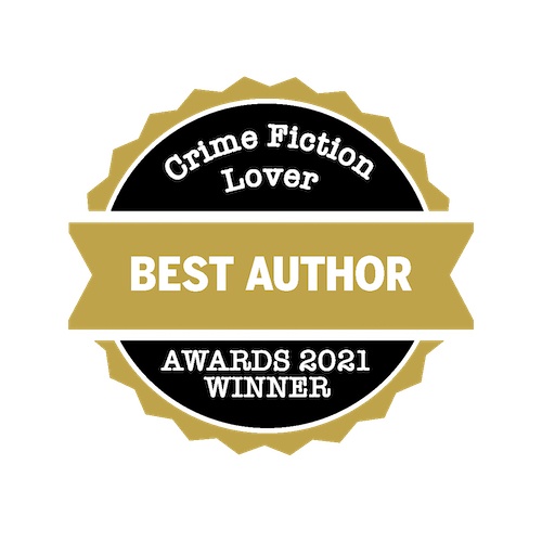 Crime Fiction Lover Awards 2021 Best author badge