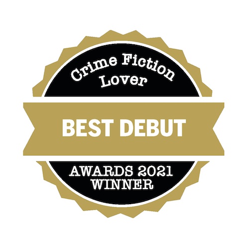 Crime Fiction Lover Awards 2021 Best debut novel badge
