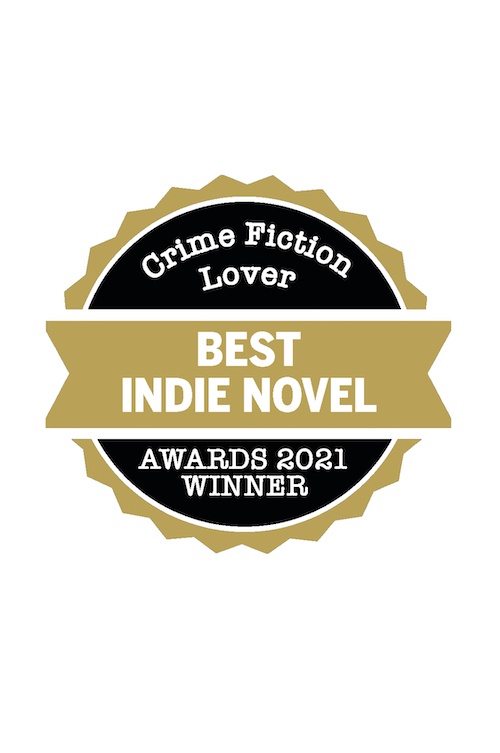 Crime Fiction Lover Awards 2021 Best Indie novel badge