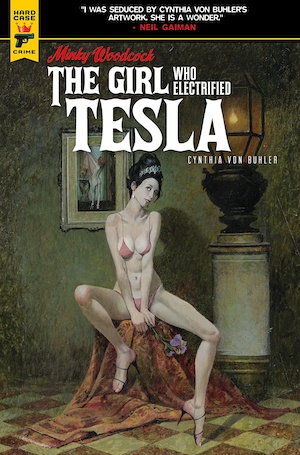 Minky Woodcock: The Girl Who Electrified Tesla by Cynthia von Buhler front cover