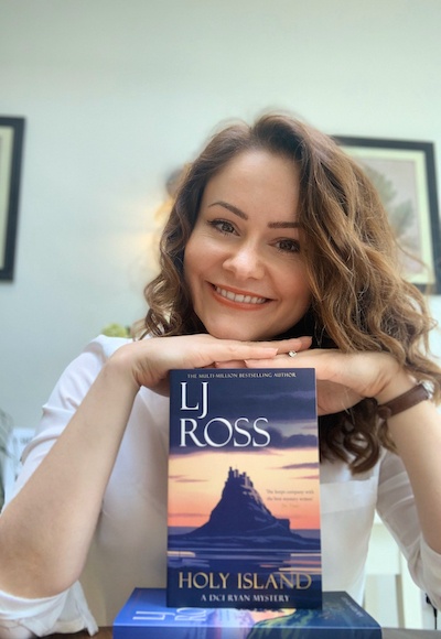 Crime fiction author LJ Ross