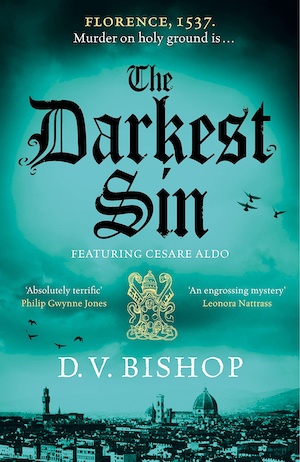 The Darkest Sin by DV Bishop front cover