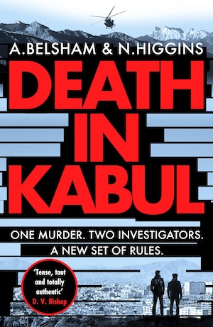 Death in Kabul by A Belsham and N Higgins front cover