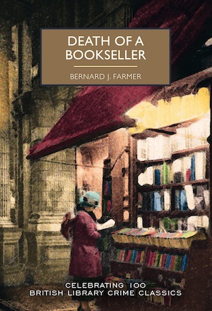 Death of a Bookseller by Bernard J Farmer front cover