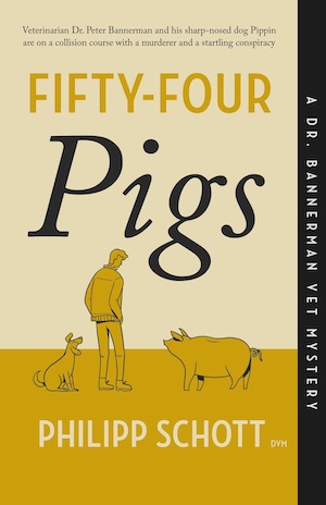 Fifty-Four Pigs by Philipp Schott crime novel