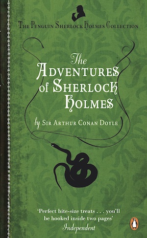 The Adventures of Sherlock Holmes by Arthur Conan Doyle front cover