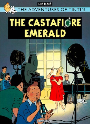 The Castafiore Emerald by Herge front cover