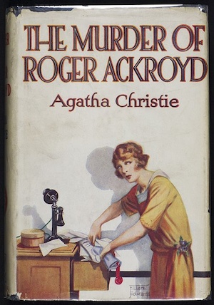 The Murder of Roger Ackroyd by Agatha Christie front cover