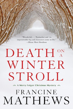 Death on a Winter Stroll by Francine Mathews front cover
