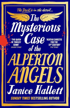 The Mysterious Case of the Alperton Angels by Janice Hallett front cover
