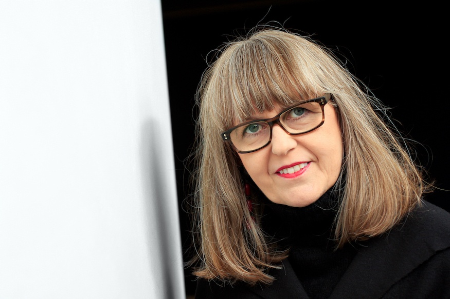 Icelandic crime author Jonina Leosdottir