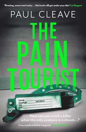 The Pain Tourist by Paul Cleave front cover