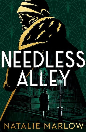 Needless Alley by Natalie Marlow front cover, debut novel