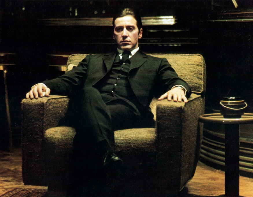 Al Pacino as Michael Corleone in The Godfather Part II.