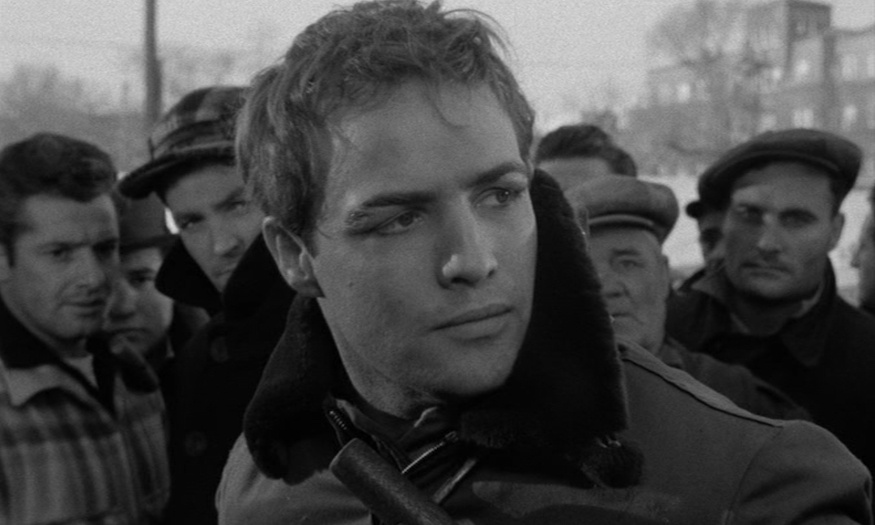 Marlon Brando in On the Waterfront in 1954