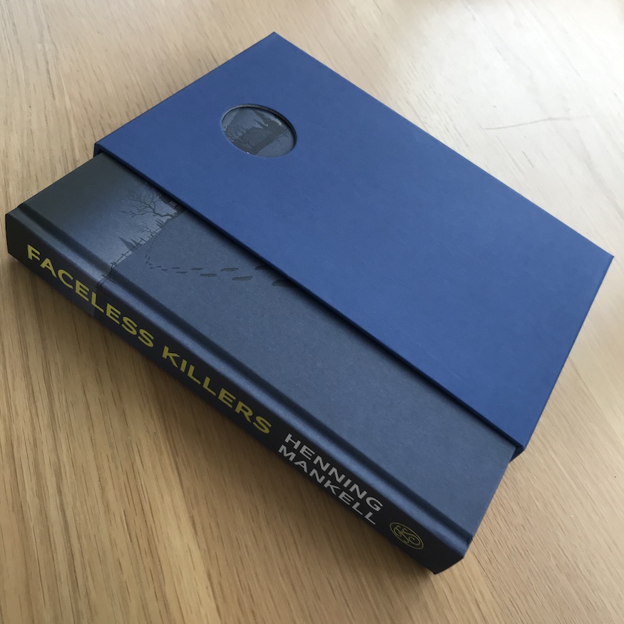 Faceless Killers by Henning Mankell illustrated edition from Folio Society