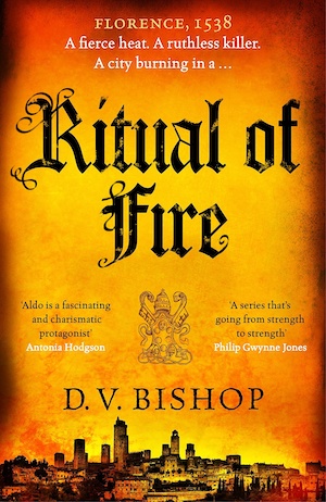 Ritual of Fire by DV Bishop front cover