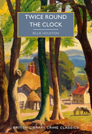 Classic crime novel Twice Round the Clock front cover
