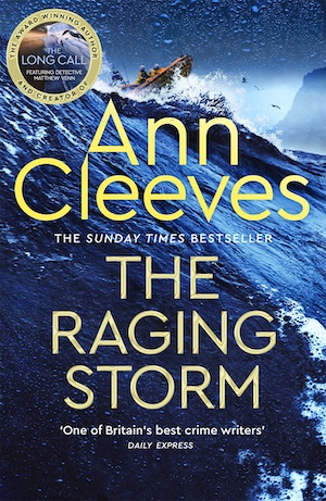 The Raging Storm Ann Cleeves front cover