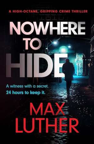 Nowhere to Hide by Max Luther front cover
