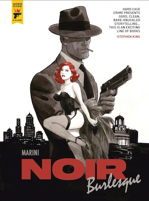 Noir Burlesque by Enrico Marini front cover, graphic novel