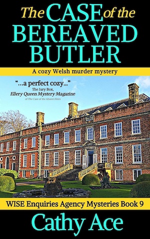 The Case of the Bereaved Butler by Cathy Ace front cover