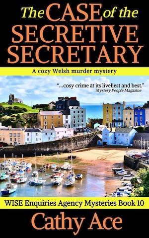 The Case of the Secretive Secretary by Cathy Ace front cover