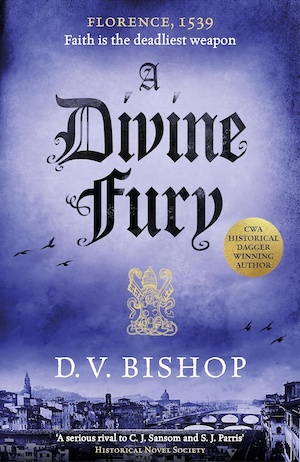 A Divine Fury by DV Bishop front cover