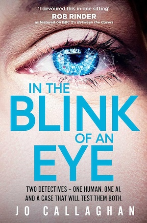 In the Blink of an Eye by Jo Callaghan paperback cover