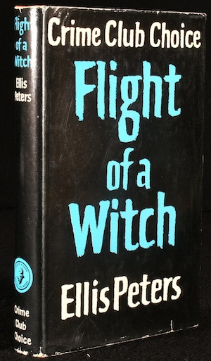 Flight of a Witch by Ellis Peters vintage cover