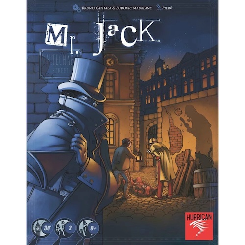 Mr Jack boardgame box