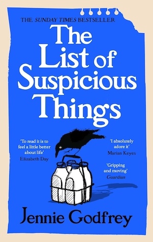 The List of Suspicious Things by Jennie Godfrey front cover