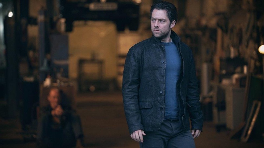 Richard Rankin as Rebus in 2024 on the BBC