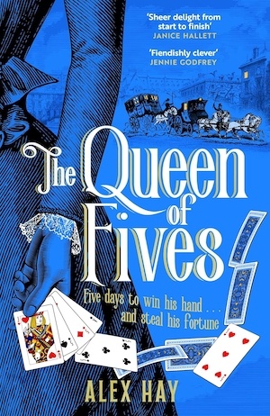 The Queen of Fives by Alex Hay front cover