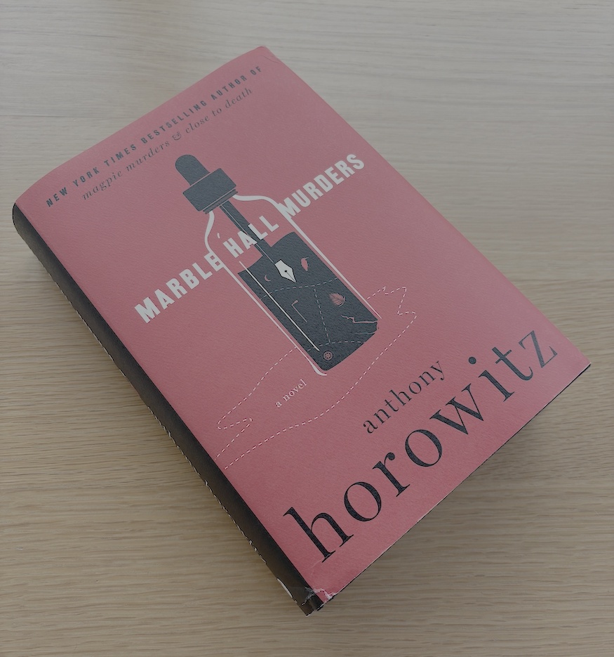 Marble Hall Murders by Anthony Horowitz book photo