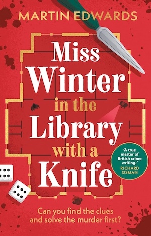 Miss Winter in the Library with a Knife front cover