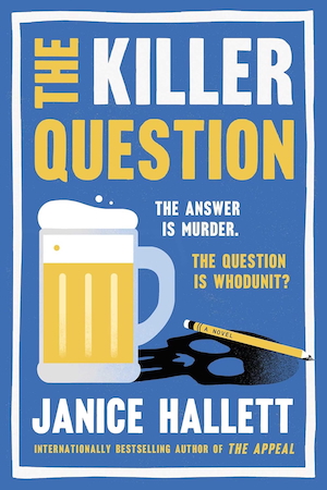 The Killer Question by Janice Hallett US cover art